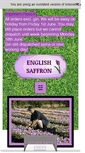 Mobile Screenshot of english-saffron.com